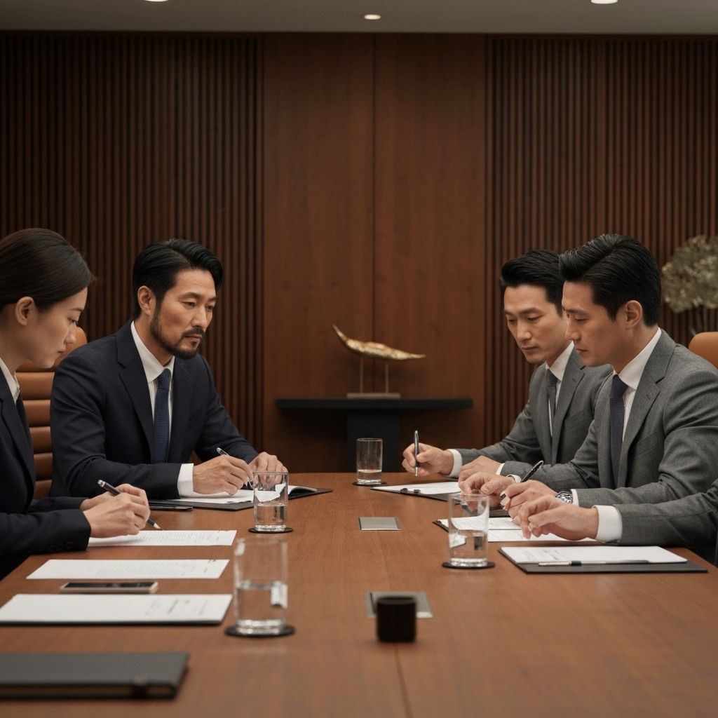 Professional boardroom